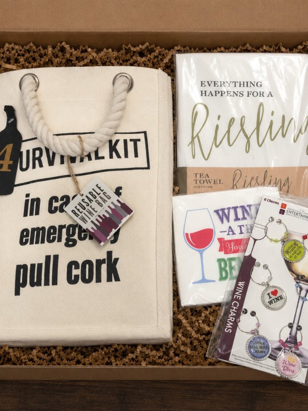 🆕Wine Accessories items - items for a gift box no box included.